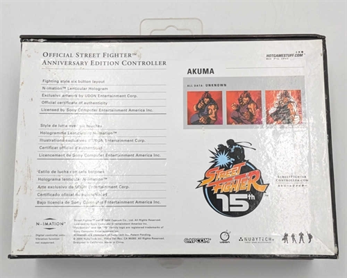 Street Fighter 15th Anniversary Akuma Controller - PS2 Tilbehør (B Grade) (Genbrug) 